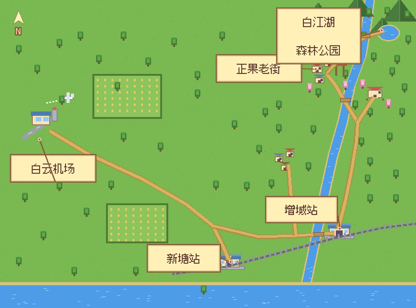 增城婚礼交通地图